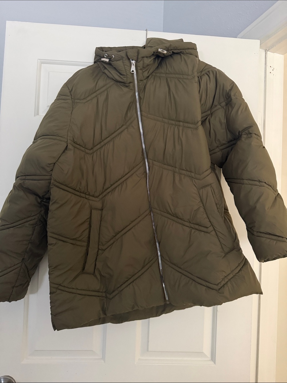 Olive Green Bernardo Jacket